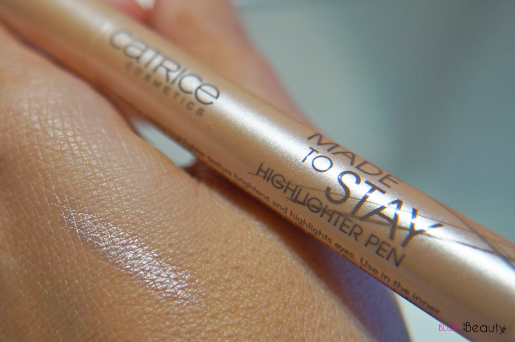 Catrice - Made To Stay - Highlighter pen Swatch