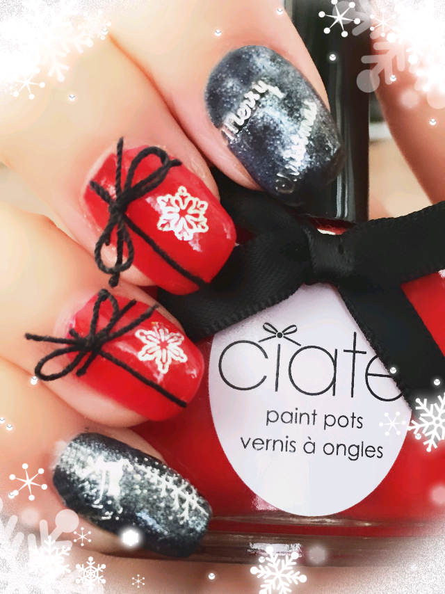 Tatiana's Blog | COTM Kerst Nail Art