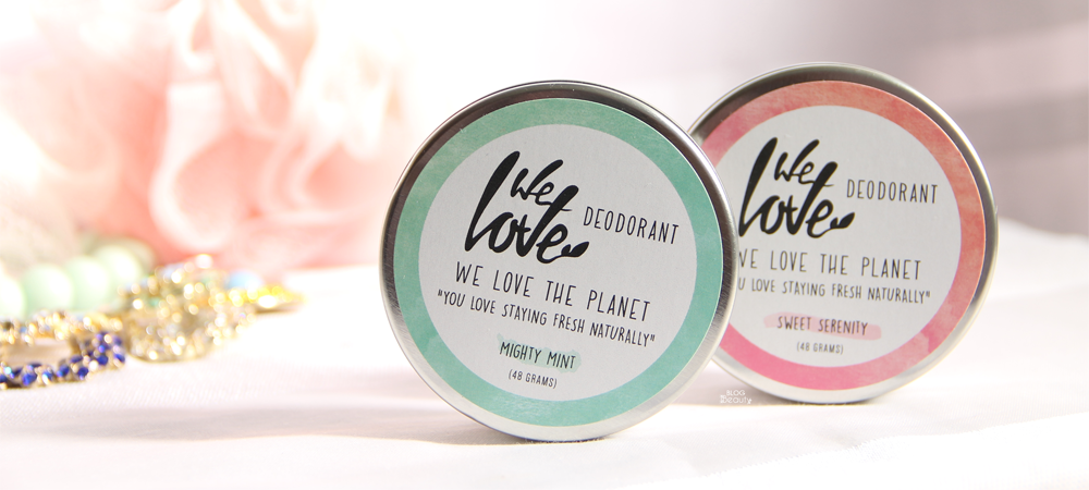 Tatiana's Blog | "We Love The Planet" Deodorant