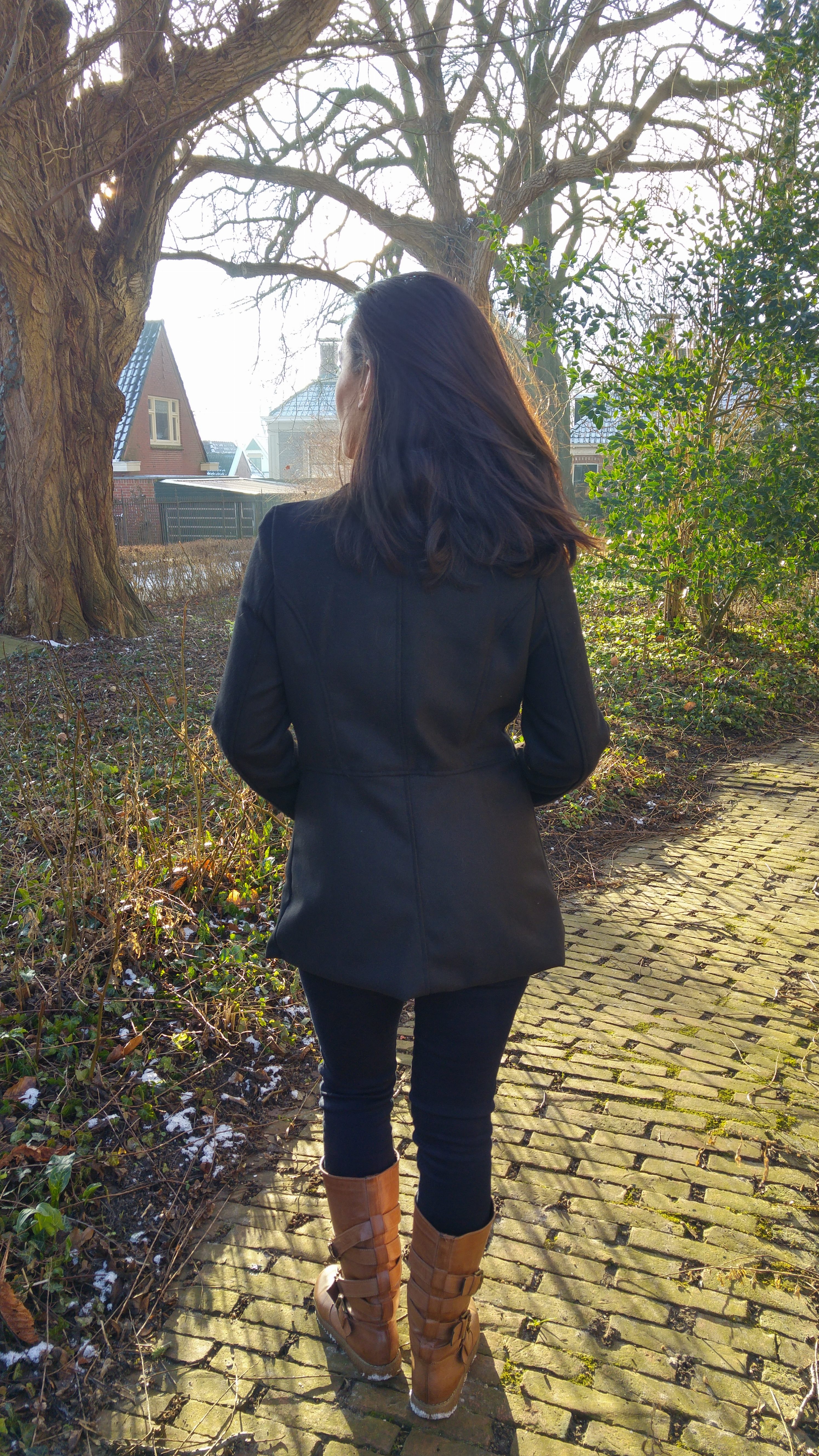 Tatiana's Blog | Black Casual Coat van Light In The Box