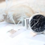 MY JEWELLERY LIMITED WATCH - SILVER BLACK MARBLE