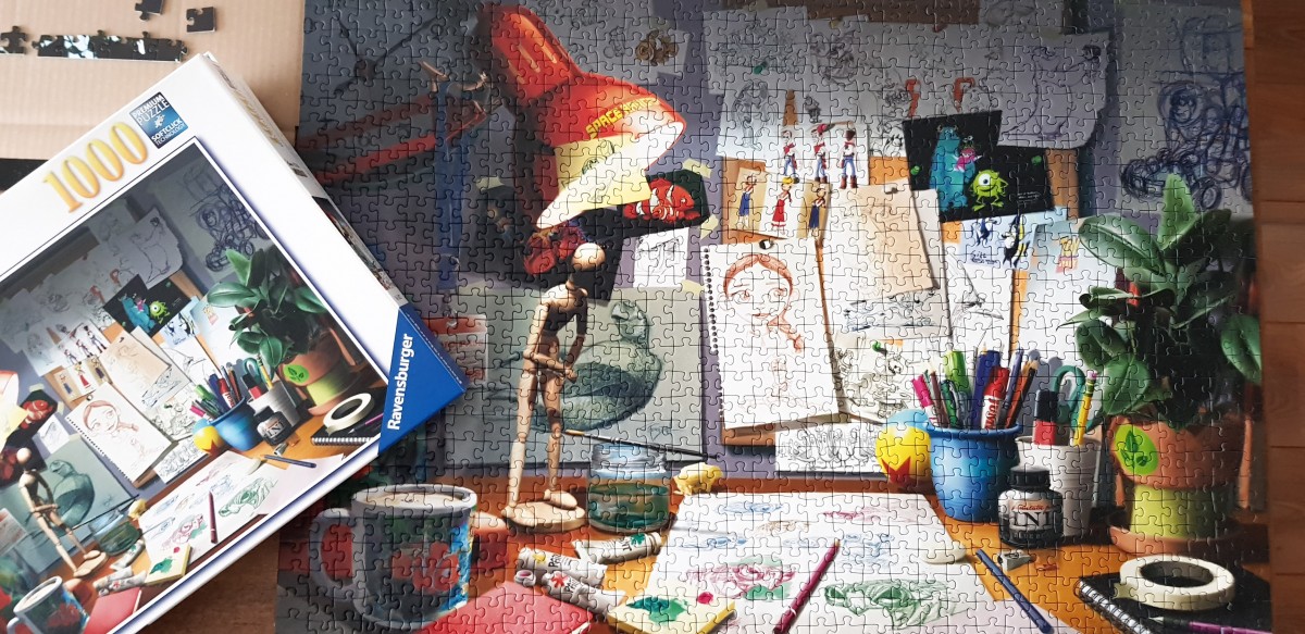 Disney Pixar - The Artist's Desk Puzzel