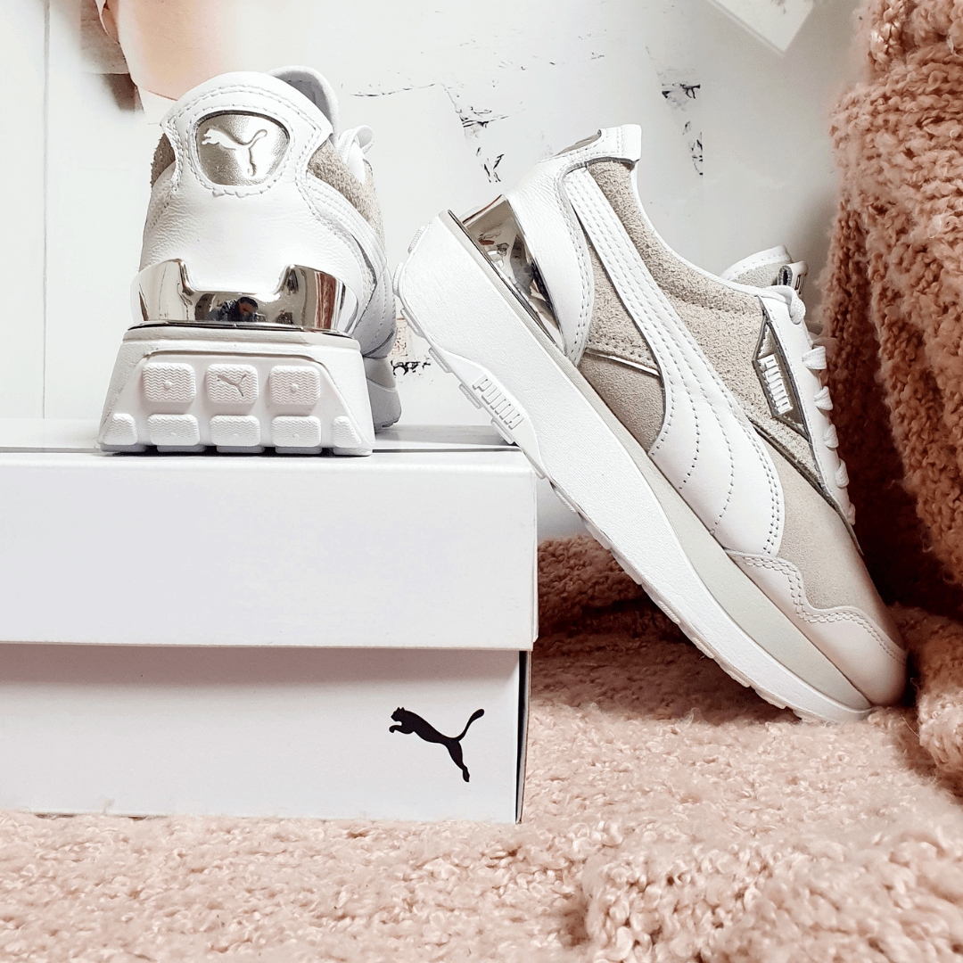 Puma Grey White Sneaker